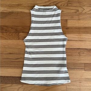 Anthropologie by Maeve Knit Striped Tank Top
